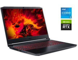 Ігровий ноутбук Б-клас Acer Nitro 5 AN515-57 / 15.6" (1920x1080) IPS / Intel Core i5-11400H (6 (12) ядра по 4.5 GHz) / 16 GB DDR4 / 512 GB SSD NVMe / nVidia GeForce RTX 3050, 4 GB GDDR6, 128-bit / WebCam