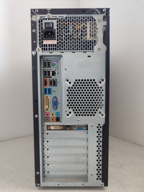 Комп'ютер NoName Tower / Intel Core i7-3770 (4 (8) ядра по 3.4 - 3.9 GHz) / 16 GB DDR4 / 256 GB SSD / AMD Radeon HD 6570, 2 GB GDDR3, 128-bit / DVD-ROM - Зображення 4