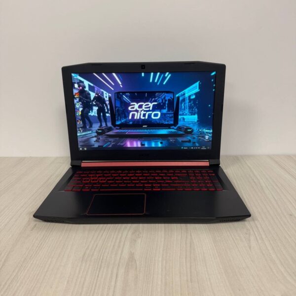 Ігровий ноутбук Б-клас Acer Nitro 5 AN515-42 / 15.6" (1920x1080) IPS / AMD Ryzen 5 2500U (4 (8) ядра по 2.0 - 3.6 GHz) / 8 GB DDR4 / 256 GB SSD M.2 / AMD Radeon RX 560X, 4 GB GDDR5, 128-bit - Зображення 2