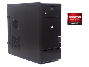 ПК Б-клас Golden Field 8205B Peak Tower / AMD Athlon II X2 245 (2 ядра по 2.9 GHz) / 6 GB DDR3 / 128 GB SSD + 250 GB HDD / AMD Radeon HD 5670, 512 MB GDDR5, 128-bit / DVD-RW / 450W / Win 10