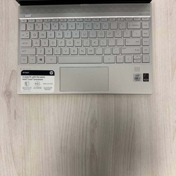 Ультрабук Б-клас HP Envy 13-aq1013dx / 13.3" (3840x2160) IPS Touch / Intel Core i7-1065G7 (4 (8) ядра по 1.3 - 3.9 GHz) / 8 GB DDR4 / 512 GB SSD NVMe / Intel Iris Plus Graphics / WebCam - Зображення 7