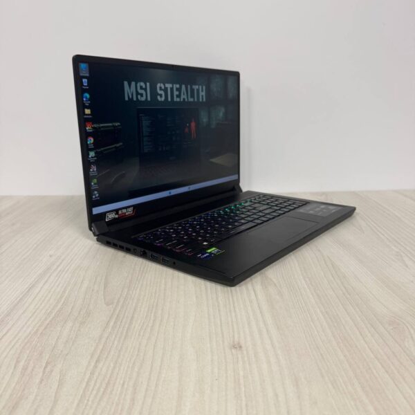 Ігровий ноутбук Б-клас MSI GS76 Stealth 11UG / 17.3" (1920x1080) IPS / Intel Core i9-11900H (8 (16) ядер по 2.5 - 4.9 GHz) / 32 GB DDR4 / 1000 GB SSD NVMe / nVidia GeForce RTX 3070, 8 GB GDDR6, 256-bit / WebCam - Зображення 4