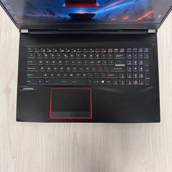 Ігровий ноутбук MSI GE75 Raider 10SFS / 17.3" (1920x1080) IPS / Intel Core i7-10750H (6 (12) ядер по 2.6 - 5.0 GHz) / 16 GB DDR4 / 128 GB SSD NVMe + 1000 GB HDD / nVidia GeForce RTX 2060, 6 GB GDDR6, 192-bit / WebCam - Зображення 7