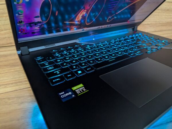 Ігровий ноутбук Asus ROG Strix Scar G733Z / 17.3" (2560x1440) IPS / Intel Core i9-12900H (14 (20) ядер по 3.8 - 5.0 GHz) / 32 GB DDR5 / 1000 GB SSD / nVidia GeForce RTX 3080, 8 GB GDDR6, 256-bit / HDMI / Windows 11 - Зображення 6