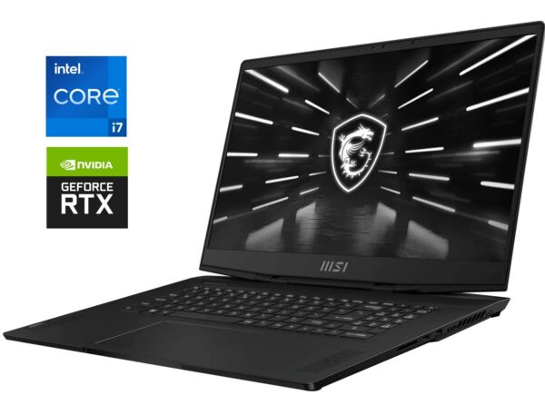 Ігровий ноутбук MSI Stealth GS77 12UE / 17.3" (1920x1080) IPS / Intel Core i7-12700H (14 (20) ядер по 2.3 - 4.7 GHz) / 16 GB DDR5 / 1000 GB SSD NVMe / nVidia GeForce RTX 3060, 6 GB GDDR6, 192-bit / WebCam