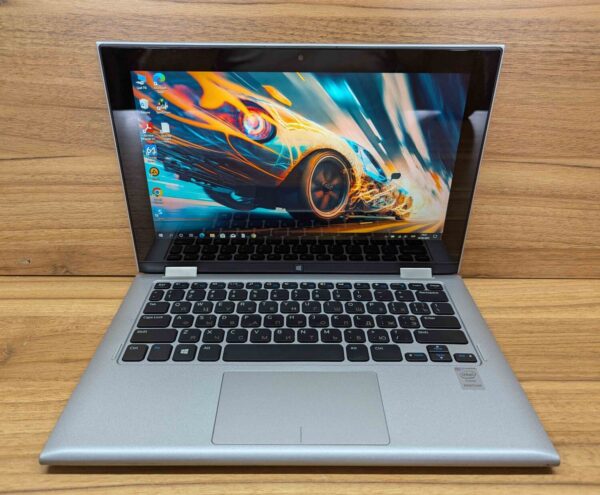 Нетбук-трансформер Dell Inspiron 11-3147 / 11.6" (1366x768) TN Touch / Intel Pentium N3540 (4 ядра по 2.16 - 2.66 GHz) / 8 GB DDR3 / 240 GB SSD / Intel HD Graphics / WebCam / Windows 10 - Зображення 2