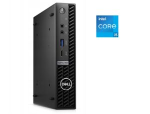 Неттоп Б-клас Dell OptiPlex 7000 Micro USFF / Intel Core i5-12500T (6 (12) ядер по 2.0 - 4.4 GHz) / 16 GB DDR4 / 256 GB SSD / Intel UHD Graphics 770 / Win 11 Pro