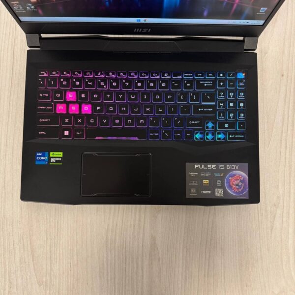 Ігровий ноутбук Б-клас MSI Pulse 15 B13VGK / 15.6" (1920x1080) IPS / Intel Core i7-13700H (14 (20) ядер по 2.4 - 5.0 GHz) / 16 GB DDR5 / 512 GB SSD NVMe / nVidia GeForce RTX 4070, 8 GB GDDR6, 128-bit / WebCam - Зображення 7