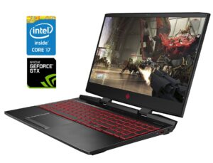 Ігровий ноутбук Б-клас HP Omen 15-dc1088wm / 15.6" (1920x1080) IPS / Intel Core i7-9750H (6 (12) ядра по 2.6 - 4.5 GHz) / 16 GB DDR4 / 256 GB SSD NVMe / nVidia GeForce GTX 1660 Ti, 6 GB GDDR6, 192-bit / WebCam
