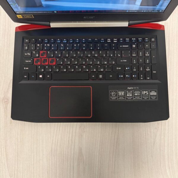 Ігровий ноутбук Б-клас Acer Aspire VX5-591G / 15.6" (1920x1080) IPS / Intel Core i5-7300HQ (4 ядра по 2.5 - 3.5 GHz) / 16 GB DDR4 / 512 GB SSD NVMe / nVidia GeForce GTX 1050, 4 GB GDDR5, 128-bit / WebCam - Зображення 7