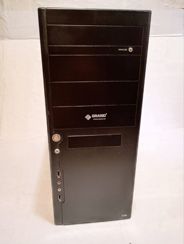 ПК Б-клас Grand 319B Tower / Intel Core 2 Quad Q8200 (4 ядра по 2.33 GHz) / 4 GB DDR2 / 60 GB SSD / Intel GMA 3100 Graphics / 400W - Зображення 2