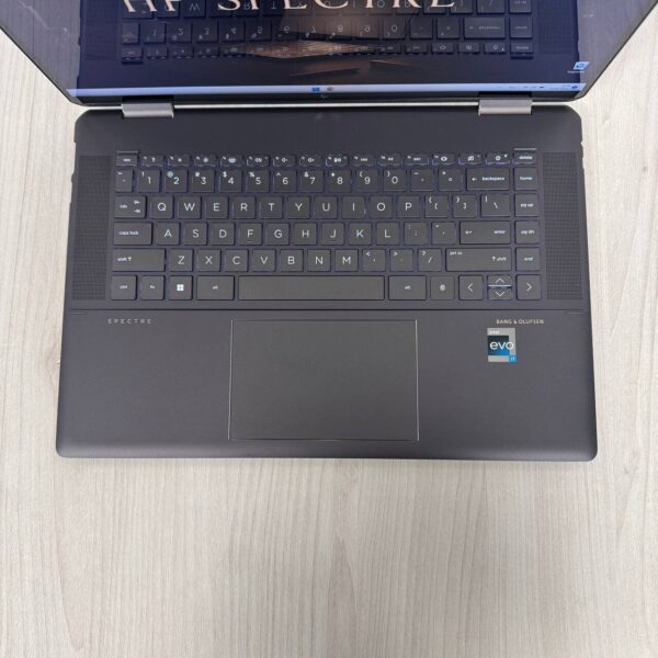 Ультрабук-трансформер HP Spectre x360 16-f2013dx / 16" (3072x1920) IPS Touch / Intel Core i7-13700H (14 (20) ядер по 2.4 - 5.0 GHz) / 16 GB DDR5 / 512 GB SSD NVMe / Intel Iris Xe Graphics / WebCam + стілус - Зображення 9