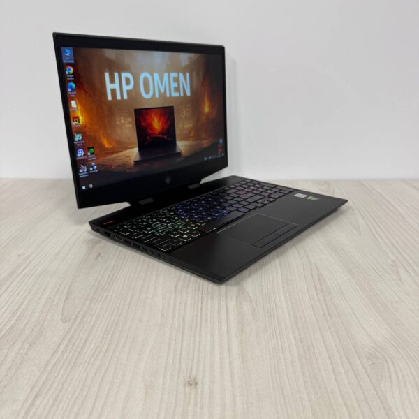 Ігровий ноутбук HP Omen 15-dh1050nr / 15.6" (1920x1080) IPS / Intel Core i7-10750H (6 (12) ядер по 2.6 - 5.0 GHz) / 16 GB DDR4 / 512 GB SSD NVMe / nVidia GeForce RTX 2060, 6 GB GDDR6, 192-bit / WebCam - Зображення 3