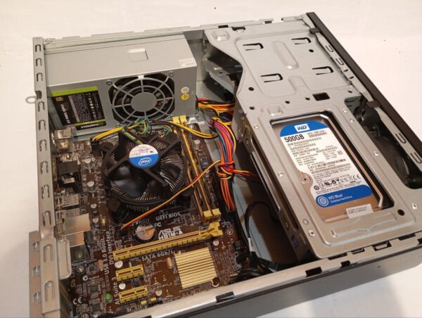 ПК Б-клас Antec VSK2000 SFF / Intel Core i5-4590 (4 ядра по 3.3 - 3.7 GHz) / 8 GB DDR3 / 120 GB SSD + 500 GB HDD / Intel HD Graphics 4600 - Зображення 5