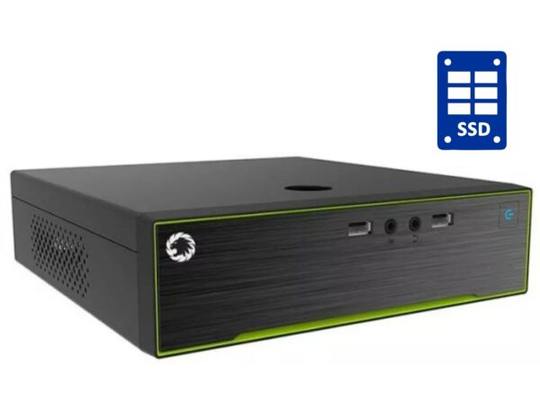 ПК GameMax M200 SFF / Intel Celeron J3455 (4 ядра по 1.5 - 2.3 GHz) / 8 GB DDR3 / 120 GB SSD / Intel HD Graphics 500