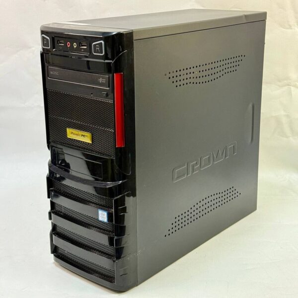 Комп'ютер Б-клас PrimePC Solo Tower / Intel Core i5-4440 (4 ядра по 3.1 - 3.3 GHz) / 8 GB DDR3 / 120 GB SSD + 500 GB HDD / nVidia GeForce GT 710, 1 GB GDDR3, 64-bit / DVD-ROM / 360W - Зображення 3