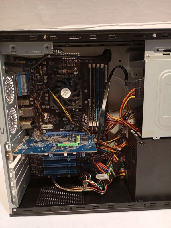 ПК Б-клас Amadey SFF / AMD Athlon II X2 250 (2 ядра по 3.0 GHz) / 8 GB DDR3 / 128 GB SSD / AMD Radeon HD 3650, 512 MB DDR2, 128-bit / 400W / Win 10 - Зображення 5