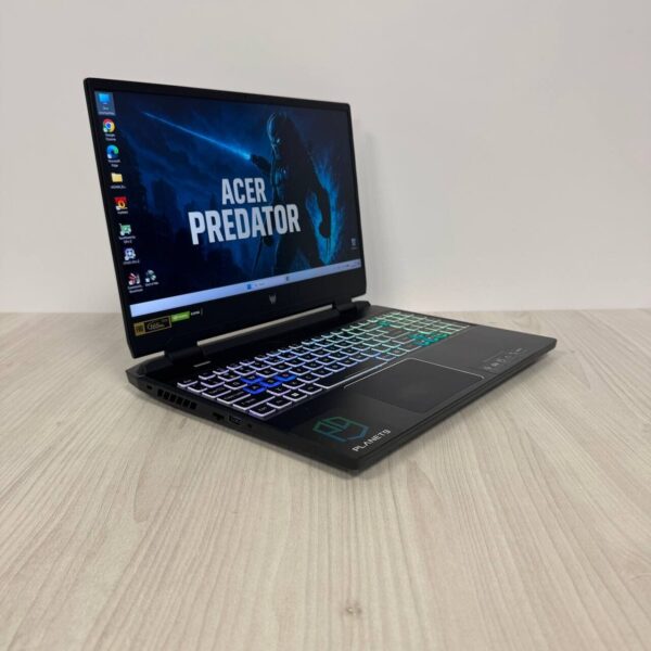 Ігровий ноутбук Б-клас Acer Predator Helios 300 PH315-55 / 15.6" (1920x1080) IPS / Intel Core i7-12700H (14 (20) ядер по 3.5 - 4.7 GHz) / 16 GB DDR5 / 512 GB SSD NVMe / nVidia GeForce RTX 3060, 6 GB GDDR6, 192-bit / WebCam - Зображення 4