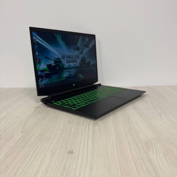 Ігровий ноутбук Б-клас HP Pavilion Gaming 15-ec1073dx / 15.6" (1920x1080) TN / AMD Ryzen 5 4600H (6 (12) ядер по 3.0 - 4.0 GHz) / 8 GB DDR4 / 512 GB SSD NVMe / nVidia GeForce GTX 1650, 4 GB GDDR6, 128-bit / WebCam - Зображення 4