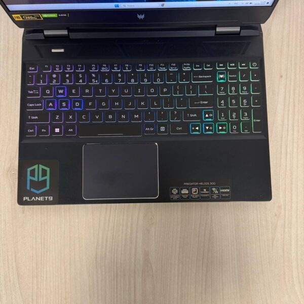 Ігровий ноутбук Б-клас Acer Predator Helios 300 PH315-55 / 15.6" (1920x1080) IPS / Intel Core i7-12700H (14 (20) ядер по 3.5 - 4.7 GHz) / 16 GB DDR5 / 512 GB SSD NVMe / nVidia GeForce RTX 3060, 6 GB GDDR6, 192-bit / WebCam - Зображення 7