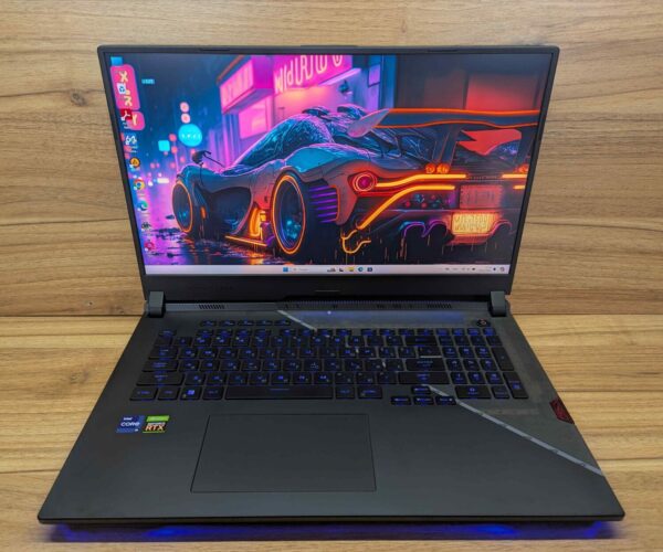 Ігровий ноутбук Asus ROG Strix Scar G733Z / 17.3" (2560x1440) IPS / Intel Core i9-12900H (14 (20) ядер по 3.8 - 5.0 GHz) / 32 GB DDR5 / 1000 GB SSD / nVidia GeForce RTX 3080, 8 GB GDDR6, 256-bit / HDMI / Windows 11