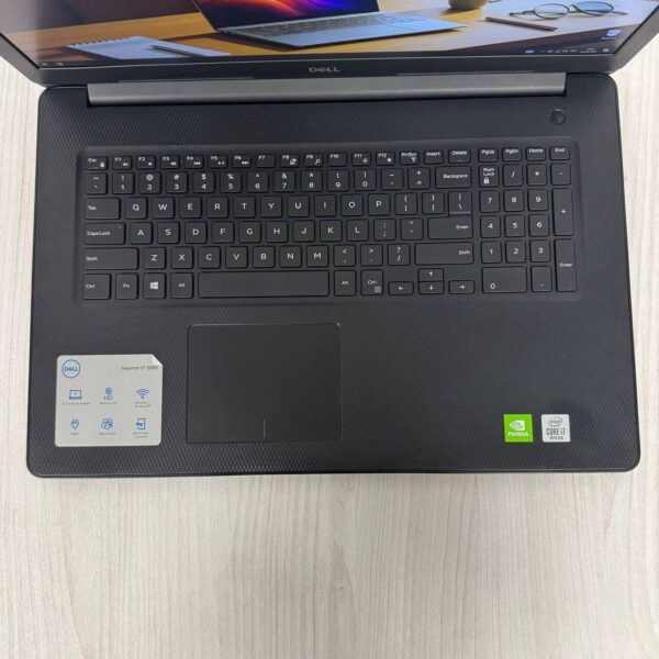 Ноутбук Dell Inspiron 3793 / 17.3" (1920x1080) TN / Intel Core i7-1065G7 (4 (8) ядра по 1.3 - 3.9 GHz) / 16 GB DDR4 / 512 GB SSD NVMe / nVidia GeForce MX230, 2 GB GDDR5, 64-bit / WebCam - Зображення 7