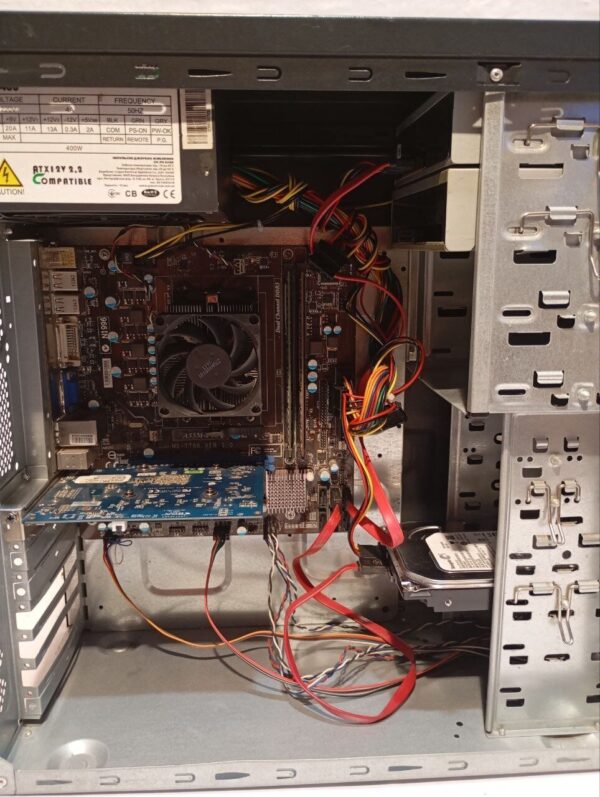 ПК Б-клас Asus Vento TA-8C1 Tower / AMD Athlon II X4 631 (4 ядра по 2.6 GHz) / 8 GB DDR3 / 500 GB HDD / nVidia GeForce GT 440, 1 GB DDR3, 128-bit / DVD-RW / 400W - Зображення 6