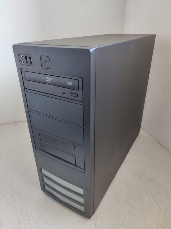 Комп'ютер NoName Tower / Intel Core i7-3770 (4 (8) ядра по 3.4 - 3.9 GHz) / 16 GB DDR4 / 256 GB SSD / AMD Radeon HD 6570, 2 GB GDDR3, 128-bit / DVD-ROM - Зображення 2