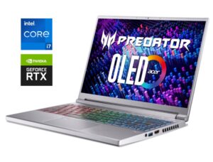 Ігровий ультрабук Б-клас Acer Predator Triton 300 SE PT314-52s / 14" (2880x1800) IPS / Intel Core i7-12700H (14 (20) ядер по 2.3 - 4.7 GHz) / 16 GB DDR5 / 2000 GB SSD NVMe / nVidia GeForce RTX 3060, 6 GB GDDR6, 192-bit / WebCam