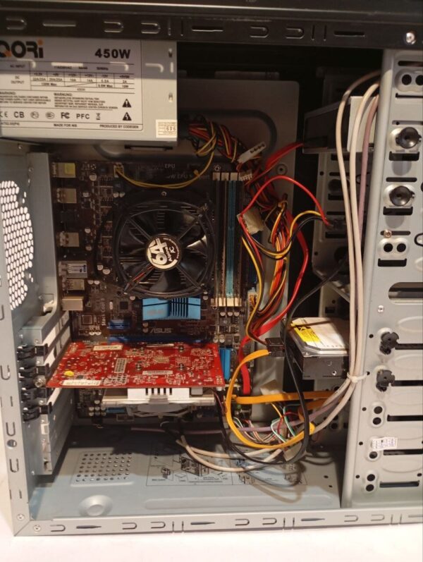 ПК Б-клас Golden Field 8205B Peak Tower / AMD Athlon II X2 245 (2 ядра по 2.9 GHz) / 6 GB DDR3 / 128 GB SSD + 250 GB HDD / AMD Radeon HD 5670, 512 MB GDDR5, 128-bit / DVD-RW / 450W / Win 10 - Зображення 6