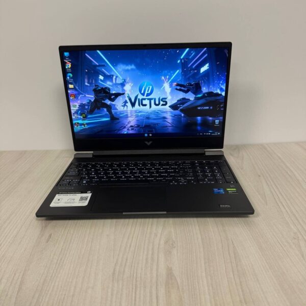 Ігровий ноутбук Б-клас HP Victus Gaming 15-fa0031dx / 15.6" (1920x1080) IPS / Intel Core i5-12450H (8 (12) ядра по 3.3 - 4.4 GHz) / 8 GB DDR4 / 512 GB SSD NVMe / nVidia GeForce GTX 1650, 4 GB GDDR5, 128-bit / WebCam - Зображення 2
