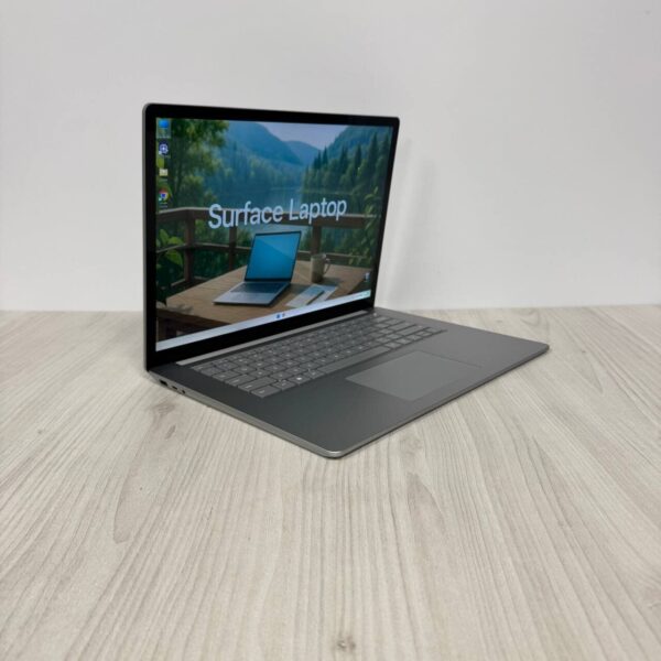 Ультрабук Microsoft Surface Laptop 5 / 15" (2496x1664) IPS Touch / Intel Core i7-1255U (10 (12) ядер по 3.5 - 4.7 GHz) / 16 GB DDR5 / 512 GB SSD NVMe / Intel Iris Xe Graphics / WebCam - Зображення 4