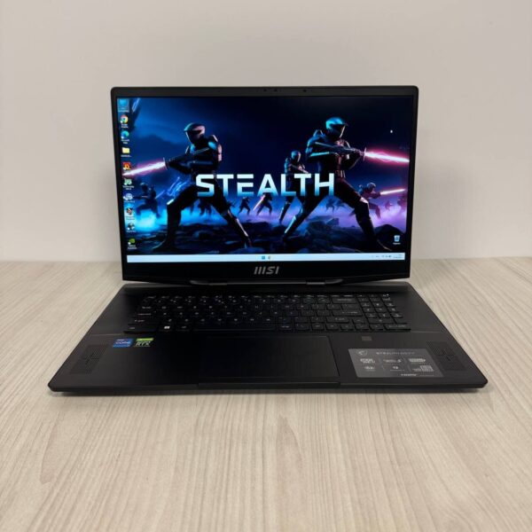 Ігровий ноутбук MSI Stealth GS77 12UE / 17.3" (1920x1080) IPS / Intel Core i7-12700H (14 (20) ядер по 2.3 - 4.7 GHz) / 16 GB DDR5 / 1000 GB SSD NVMe / nVidia GeForce RTX 3060, 6 GB GDDR6, 192-bit / WebCam - Зображення 2