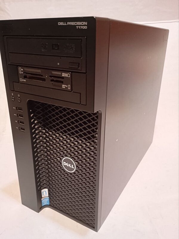 Робоча станція Б-клас Dell Precision T1700 Tower / Intel Core i7-4770 (4 (8) ядра по 3.4 - 3.9 GHz) / 16 GB DDR3 / 256 GB SSD + 1000 GB HDD / nVidia Quadro K620, 2 GB DDR3, 128-bit / DVD-RW - Зображення 5