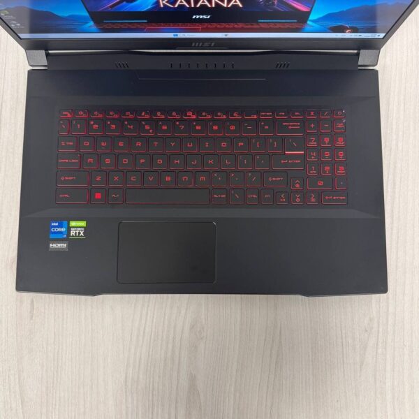 Ігровий ноутбук MSI Katana GF76 12UE / 17.3" (1920x1080) IPS / Intel Core i7-12700H (14 (20) ядер по 2.3 - 4.7 GHz) / 16 GB DDR4 / 512 GB SSD NVMe / nVidia GeForce RTX 3060, 6 GB GDDR6, 192-bit / WebCam - Зображення 7