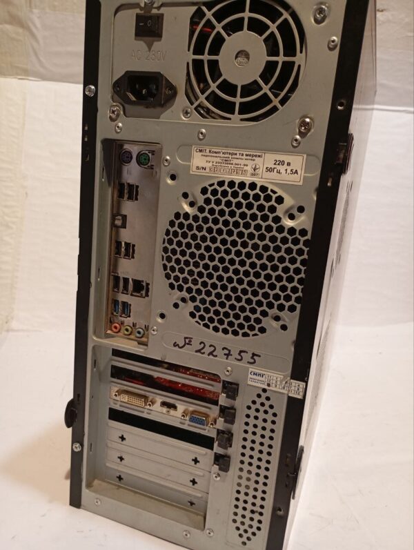 ПК Б-клас Golden Field 8205B Peak Tower / AMD Athlon II X2 245 (2 ядра по 2.9 GHz) / 6 GB DDR3 / 128 GB SSD + 250 GB HDD / AMD Radeon HD 5670, 512 MB GDDR5, 128-bit / DVD-RW / 450W / Win 10 - Зображення 4