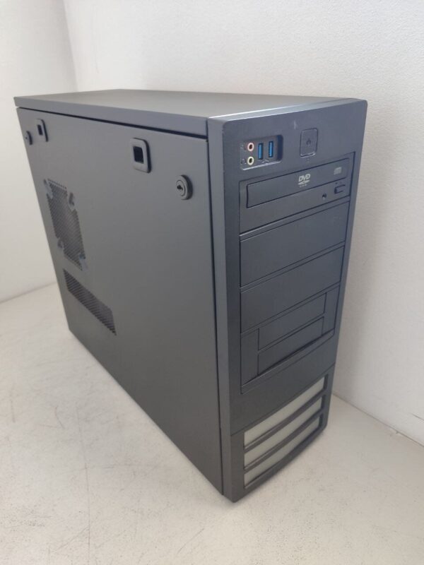 Комп'ютер NoName Tower / Intel Core i7-3770 (4 (8) ядра по 3.4 - 3.9 GHz) / 16 GB DDR4 / 256 GB SSD / AMD Radeon HD 6570, 2 GB GDDR3, 128-bit / DVD-ROM - Зображення 3