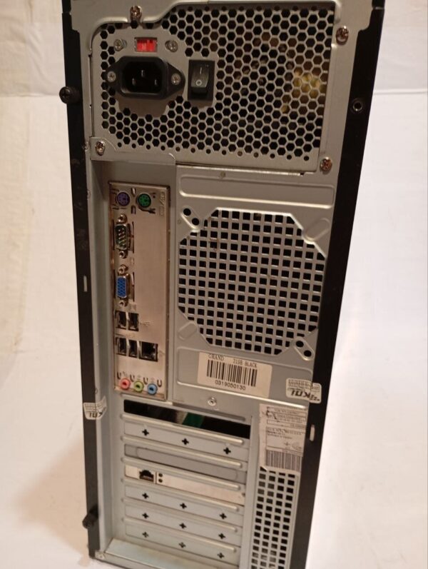 ПК Б-клас Grand 319B Tower / Intel Core 2 Quad Q8200 (4 ядра по 2.33 GHz) / 4 GB DDR2 / 60 GB SSD / Intel GMA 3100 Graphics / 400W - Зображення 4