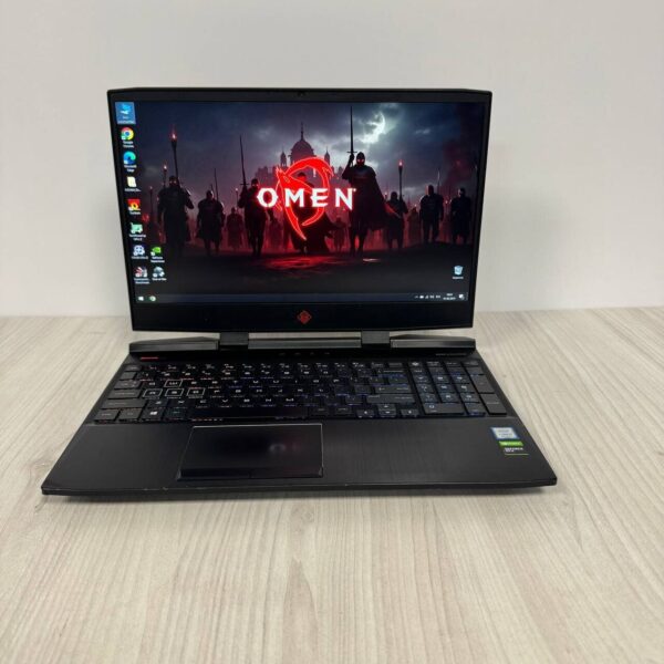 Ігровий ноутбук Б-клас HP Omen 15-dc1088wm / 15.6" (1920x1080) IPS / Intel Core i7-9750H (6 (12) ядра по 2.6 - 4.5 GHz) / 16 GB DDR4 / 256 GB SSD NVMe / nVidia GeForce GTX 1660 Ti, 6 GB GDDR6, 192-bit / WebCam - Зображення 2