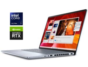 Ігровий ноутбук Dell Inspiron 16 Plus 7640 / 16" (2560x1600) IPS / Intel Core Ultra 7 155H (16 (22) ядер по 1.4 - 4.8 GHz) / 32 GB DDR5 / 2000 GB SSD NVMe / nVidia GeForce RTX 4060, 8 GB GDDR6, 128-bit / WebCam