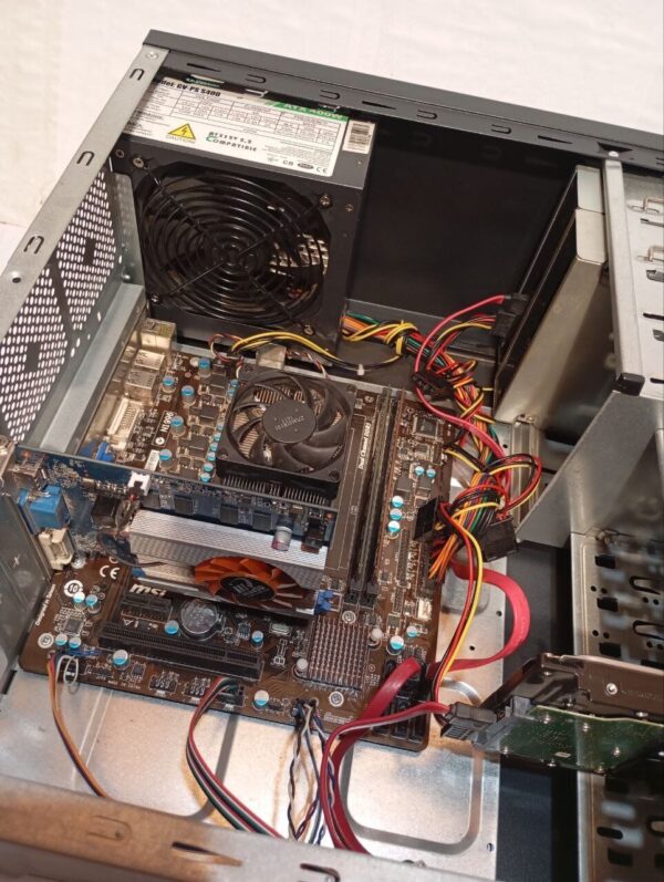 ПК Б-клас Asus Vento TA-8C1 Tower / AMD Athlon II X4 631 (4 ядра по 2.6 GHz) / 8 GB DDR3 / 500 GB HDD / nVidia GeForce GT 440, 1 GB DDR3, 128-bit / DVD-RW / 400W - Зображення 7