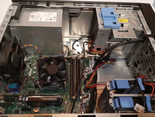 Робоча станція Б-клас Dell Precision T1700 Tower / Intel Core i7-4770 (4 (8) ядра по 3.4 - 3.9 GHz) / 16 GB DDR3 / 256 GB SSD + 1000 GB HDD / nVidia Quadro K620, 2 GB DDR3, 128-bit / DVD-RW - Зображення 7