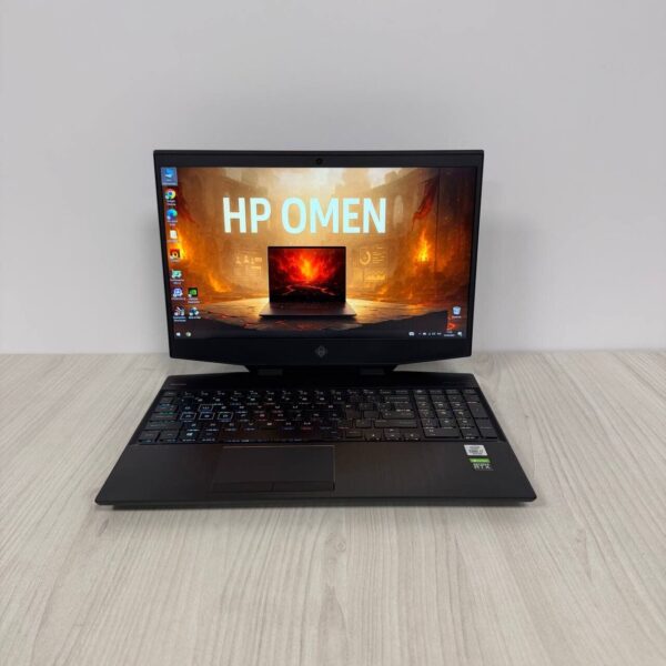 Ігровий ноутбук HP Omen 15-dh1050nr / 15.6" (1920x1080) IPS / Intel Core i7-10750H (6 (12) ядер по 2.6 - 5.0 GHz) / 16 GB DDR4 / 512 GB SSD NVMe / nVidia GeForce RTX 2060, 6 GB GDDR6, 192-bit / WebCam - Зображення 2