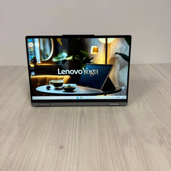 Ультрабук-трансформер Lenovo Yoga 7 14AHP9 / 14" (1920x1200) IPS Touch / AMD Ryzen 5 8640HS (6 (12) ядер по 3.5 - 4.9 GHz) / 8 GB DDR5 / 512 GB SSD NVMe / AMD Radeon 760M Graphics / WebCam - Зображення 7