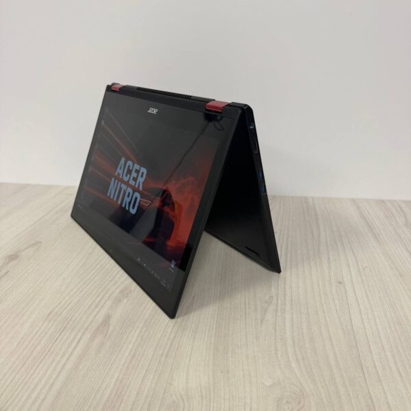 Ігровий ноутбук-трансформер Acer Nitro 5 Spin NP515-51 / 15.6" (1920x1080) IPS Touch / Intel Core i7-8550U (4 (8) ядра по 1.8 - 4.0 GHz) / 8 GB DDR4 / 256 GB SSD M.2 + 1000 GB HDD / nVidia GeForce GTX 1050, 4 GB GDDR5, 128-bit / WebCam - Зображення 7