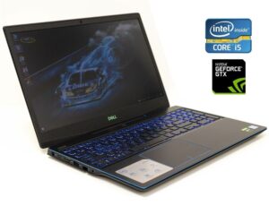 Ігровий ноутбук Dell G3 3590 / 15.6" (1920x1080) IPS / Intel Core i5-9300H (4 (8) ядра по 2.4 - 4.1 GHz) / 16 GB DDR4 / 480 GB SSD / nVidia GeForce GTX 1660 Ti Max-Q, 6 GB GDDR6, 192-bit / WebCam