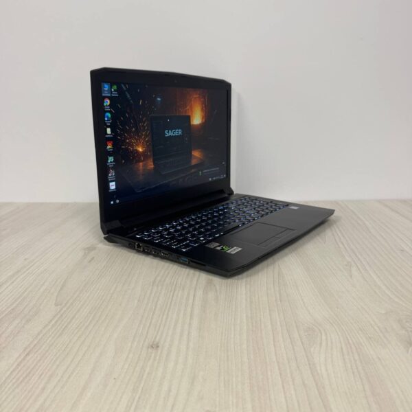 Ігровий ноутбук Б-клас Sager N855HJ / 15.6" (1920x1080) IPS / Intel Core i7-7700HQ (4 (8) ядра по 2.8 - 3.8 GHz) / 16 GB DDR4 / 500 GB SSD / nVidia GeForce GTX 1050, 2 GB GDDR5, 128-bit / WebCam - Зображення 4