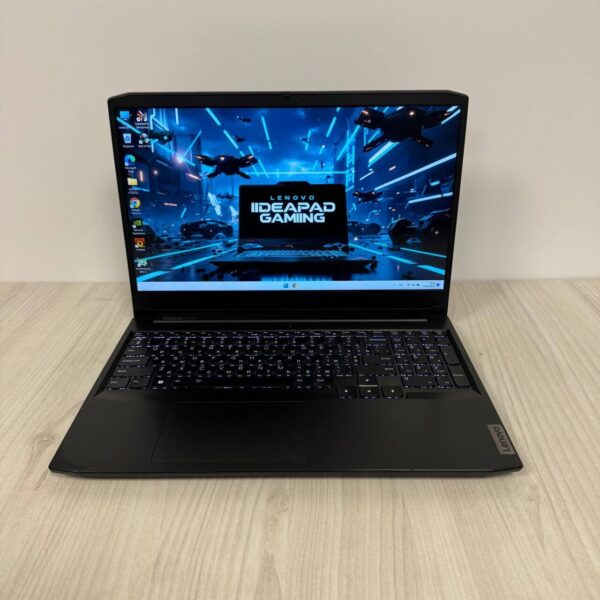 Ігровий ноутбук Б-клас Lenovo IdeaPad Gaming 3 15IHU6 / 15.6" (1920x1080) IPS / Intel Core i5-11320H (4 (8) ядра по 2.5 - 4.5 GHz) / 8 GB DDR4 / 256 GB SSD NVMe / nVidia GeForce GTX 1650, 4 GB GDDR6, 128-bit / WebCam - Зображення 2