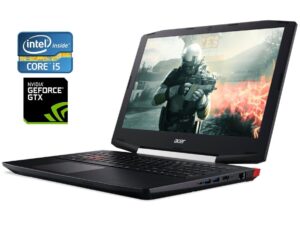 Ігровий ноутбук Б-клас Acer Aspire VX5-591G / 15.6" (1920x1080) IPS / Intel Core i5-7300HQ (4 ядра по 2.5 - 3.5 GHz) / 16 GB DDR4 / 512 GB SSD NVMe / nVidia GeForce GTX 1050, 4 GB GDDR5, 128-bit / WebCam