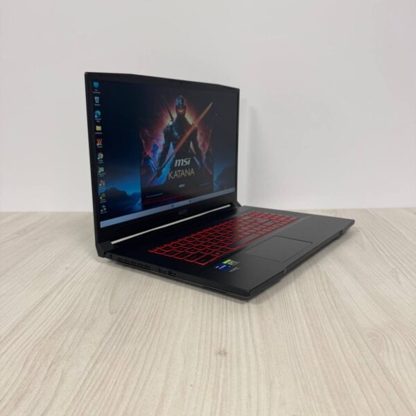 Ігровий ноутбук MSI Katana GF76 12UE / 17.3" (1920x1080) IPS / Intel Core i7-12700H (14 (20) ядер по 2.3 - 4.7 GHz) / 16 GB DDR4 / 512 GB SSD NVMe / nVidia GeForce RTX 3060, 6 GB GDDR6, 192-bit / WebCam - Зображення 4